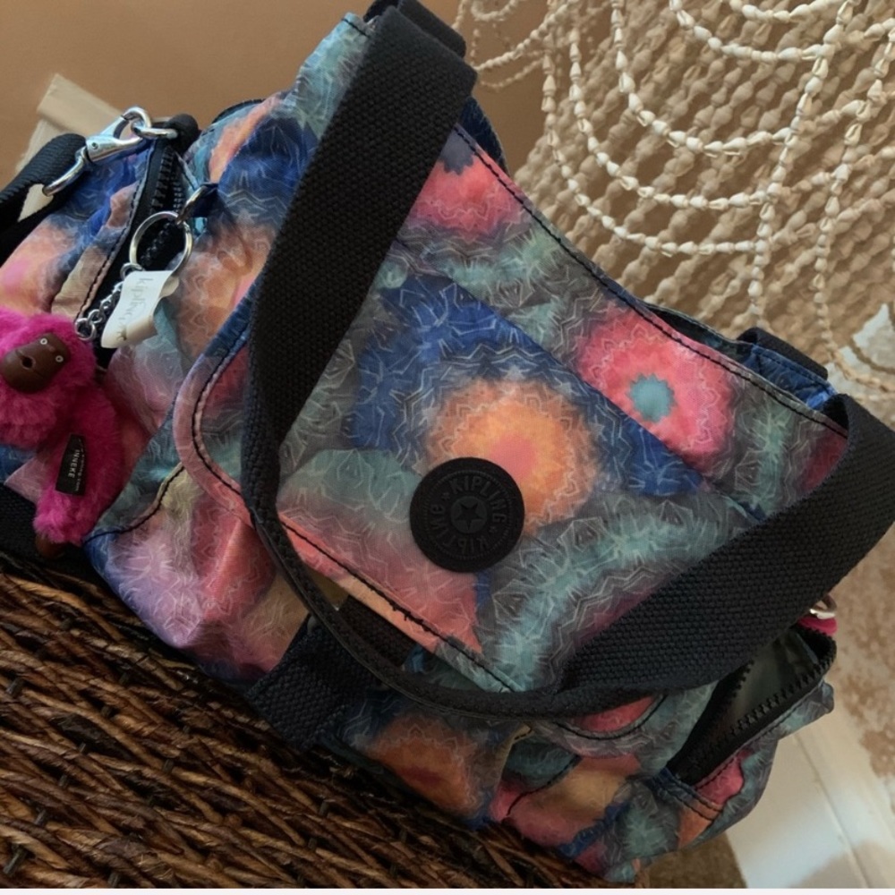 Kipling Large Colorful Crossbody